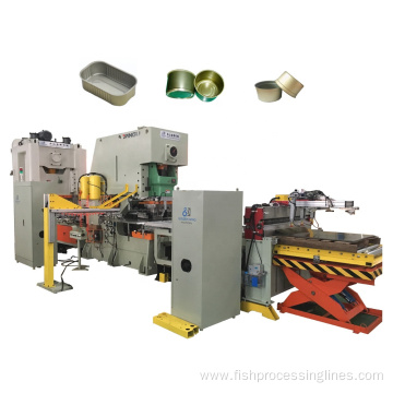 Automatic tin can making machine equipment